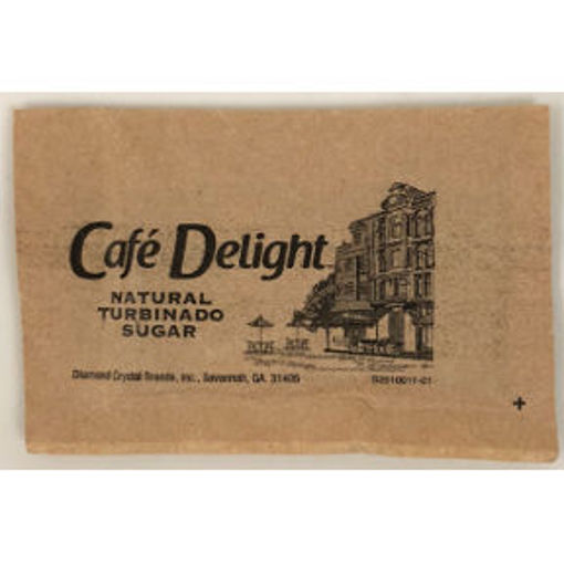 Picture of Caf├⌐ Delight Natural Turbinado Sugar Packet (500 Units)