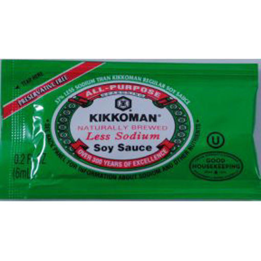 Picture of Kikkoman Less Sodium Soy Sauce (135 Units)