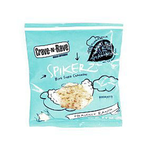 Picture of Crave-N-Rave Spikerz Bite Size Crackers - Heavenly Ranch (50 Units)