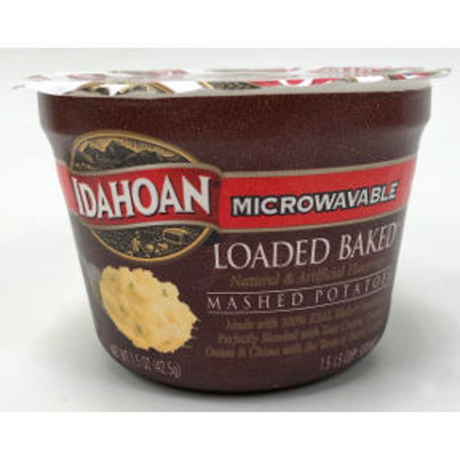Picture of Idahoan Microwavable Loaded Baked Mashed Potato Cup (9 Units)