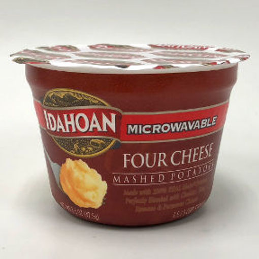 Picture of Idahoan Microwavable Four Cheese Mashed Potato Cup (9 Units)