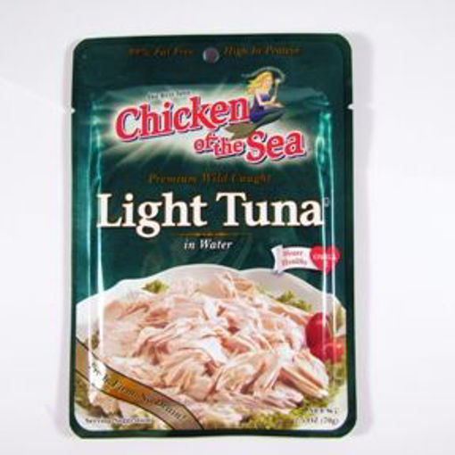 Picture of Chicken of the Sea Light Tuna in water - pouch (9 Units)