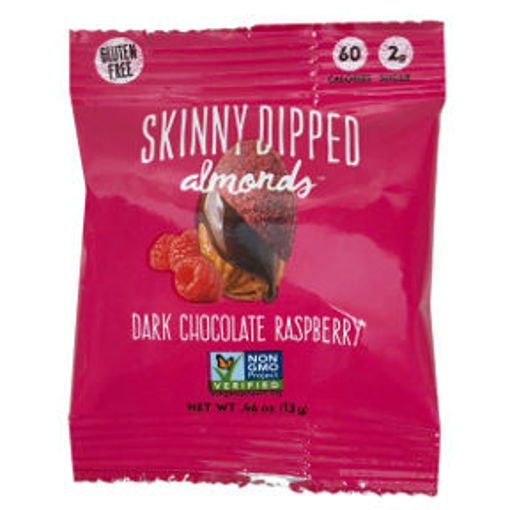 Picture of Skinny Dipped AlmondsΓäó Dark Chocolate Raspberry (17 Units)