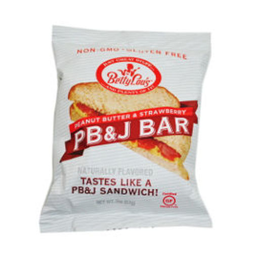 Picture of Betty Lou's Peanut Butter & Strawberry Bar (8 Units)
