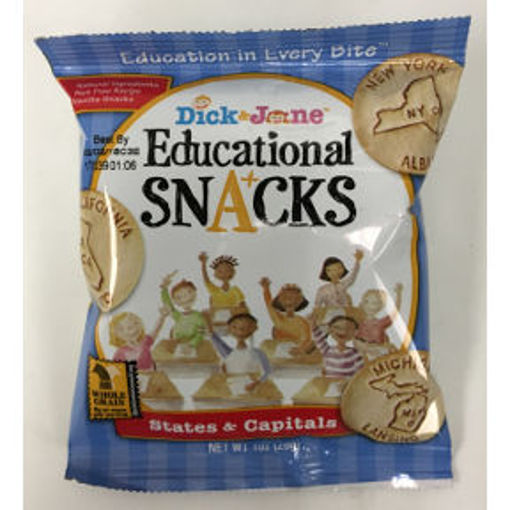 Picture of Dick & Jane Educational Snacks States & Capitals (32 Units)