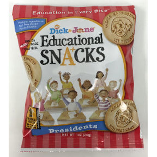 Picture of Dick & Jane Educational Snacks Presidents (35 Units)