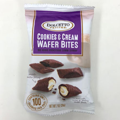 Picture of Dolcetto Petites Cookies & Cream Wafer Bites (18 Units)