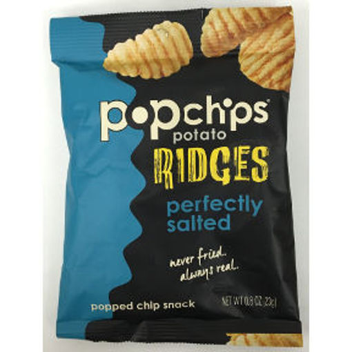 Picture of Popchips Perfectly Salted Ridges (18 Units)