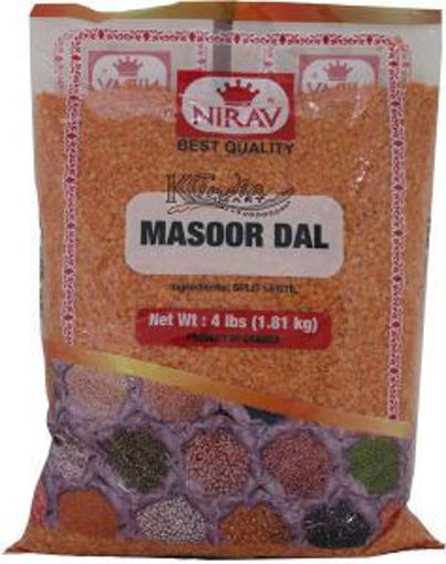 Picture of Nirav - Masoor Dal - 4lb Bag 6/case