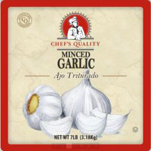 Picture of Chefs Quality - Minced Garlic - 7 lb Jar 4/case