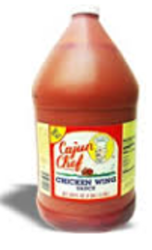Picture of Cajun Chef - Chicken Wing Sauce - 1 gallon. 4/case