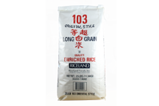 Picture of Riceland - 103 Oriental Style Long Grain Rice - 25 lb Bag