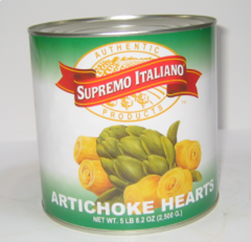 Picture of Supremo Italiano - Whole Artichoke Hearts - 3 kg, 6/case