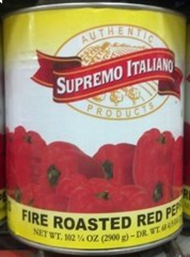 Picture of Supremo Italiano - Roasted Red Peppers - #10 cans, 6/case