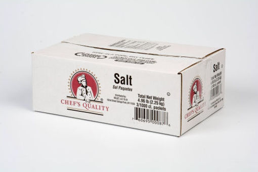 Picture of Chefs Quality - Salt Packets - 3000 ct