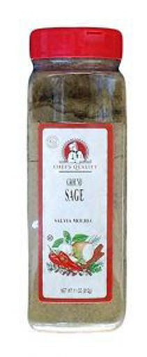 Picture of Chefs Quality - Ground Sage - 11 oz Jar, 12/case