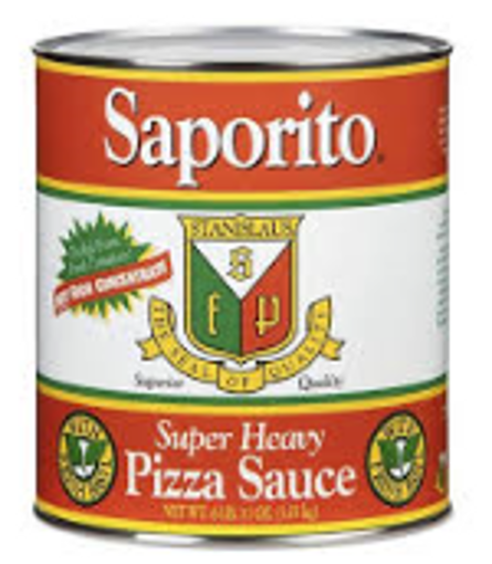 Picture of Saporito - Heavy Pizza Sauce with Basil - #10 can, 6/case