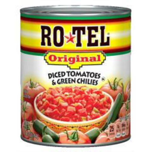 Picture of Rotel Diced Tomatoes & Chilies - 28 oz cans, 12/case