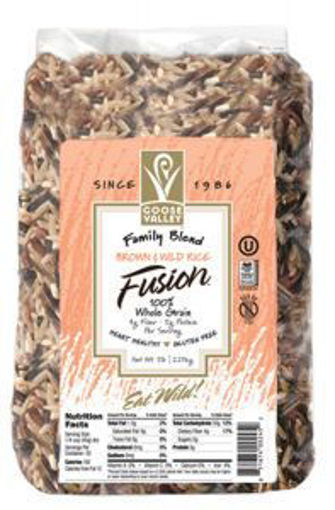 Picture of Goose Valley - Brown & Wild Rice Fusion - 5 lb Bag, 4/case