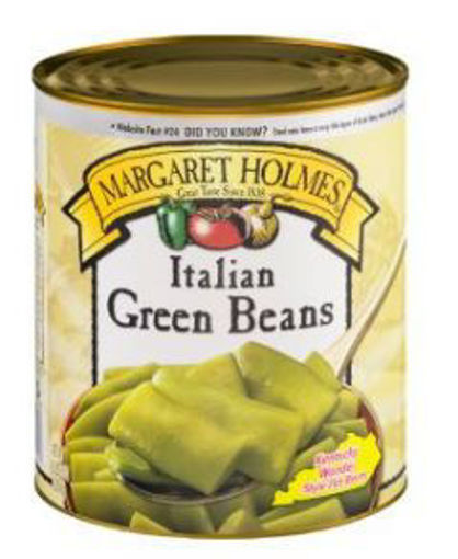 Picture of Margaret Holmes Italian Green Beans - #10 can, 6/case