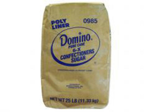 Picture of Domino 6x Powdered Sugar - 25 lbs