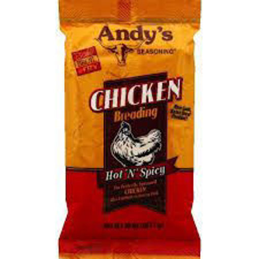 Picture of Andys - Hot & Spicy Chicken Breading - 5 lbs, 6/case