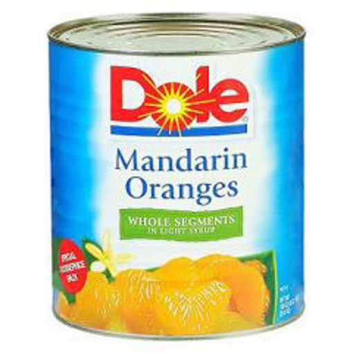 Picture of Dole - Mandarins in Light Syrup - #10 cans, 6/case