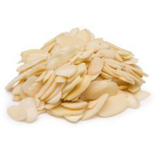Picture of Sliced, Blanched Almonds - 3 lbs, 6/case