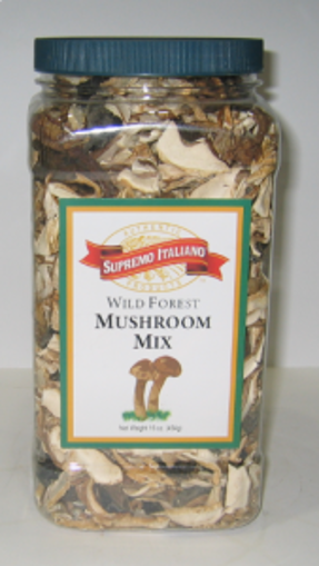 Picture of Supremo Italiano - Dry Wild Mushrooms, Assorted - 1 lb Container, 6/case