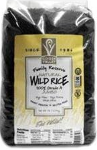 Picture of Goose Valley - Black Wild Rice - 5 lb Bag, 4/case