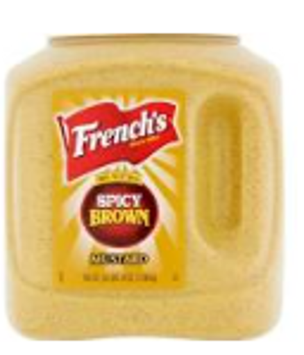 Picture of Frenchs - Spicy Brown Mustard - 105 oz, 4/case