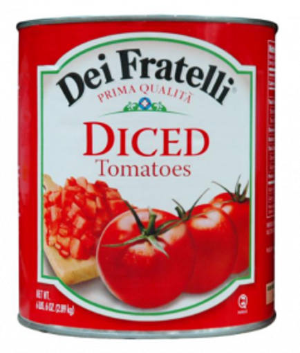 Picture of Dei Fratelli- Diced Tomatoes - #10 cans, 6/case