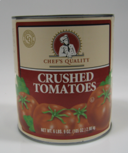 Picture of Chefs Quality - Crushed Tomatoes - #10 cans, 6/case