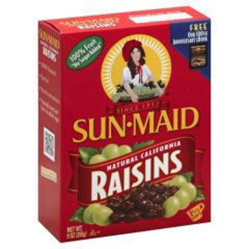 Picture of Sun-Maid - Black Raisins - 12 oz, 24/case