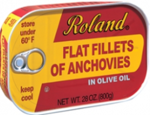 Picture of Roland - Anchovies in Olive Oil - 12/28 oz