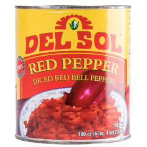 Picture of Del Sol - Roasted Red Peppers - #10 Can, 6/case