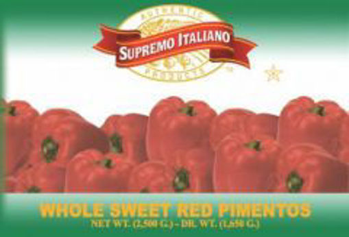 Picture of Supremo Italiano - Red Pimentos - #10 can, 6/case