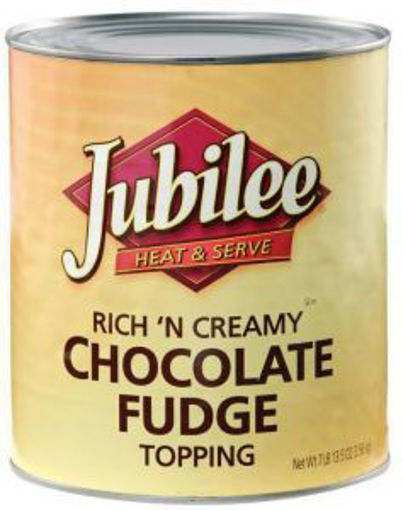 Picture of Jubliee - Rich N Creamy Chocolate Fudge Topping - 96 oz, 6/case