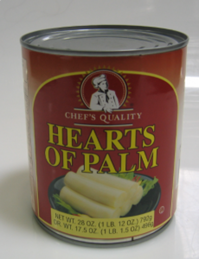 Picture of Chefs Quality - Hearts of Palm - 28 oz, 12/case