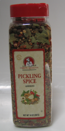 Picture of Chefs Quality - Pickling Spices - 14 oz Jar, 12/case