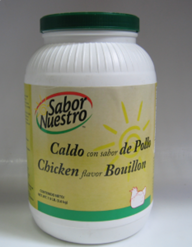 Picture of Sabor Nuestro - Chicken Flavor Bouillon Cubes - 70 ct Jar, 6/case