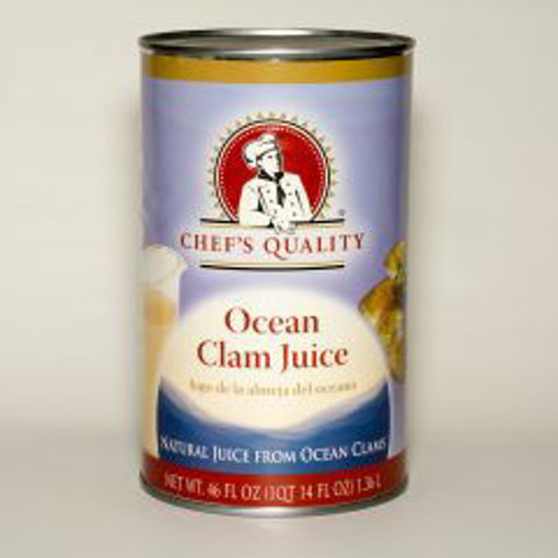 Picture of Chefs Quality - Ocean Clam Juice - 46 oz Can, 12/case