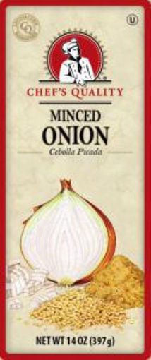 Picture of Chefs Quality - Minced Onion - 14 oz Jar, 12/case