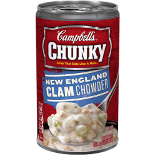 Picture of Campbells - New England Clam Chowder - 50 oz, 12/case