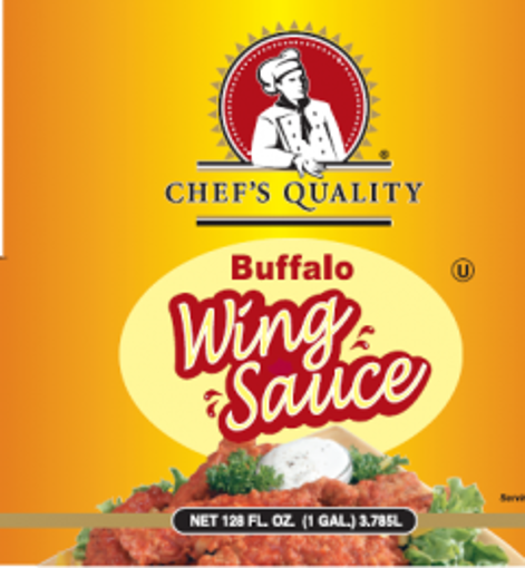 Picture of Chefs Quality - Buffalo Wing Sauce - gallon, 4/case