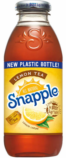 Picture of Snapple - Lemon Tea - 16 oz, 12/case