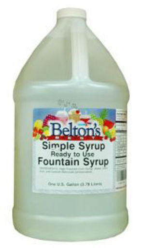 Picture of Beltons - Simple Syrup - 1 gallon, 4/case