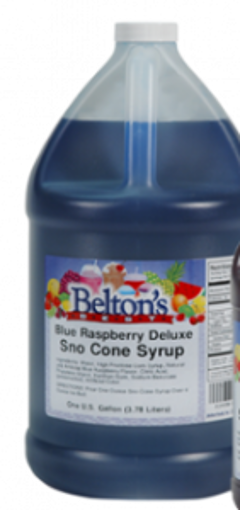 Picture of Beltons - Blue Rasberry Flavored Syrup - 1 gallon, 4/case