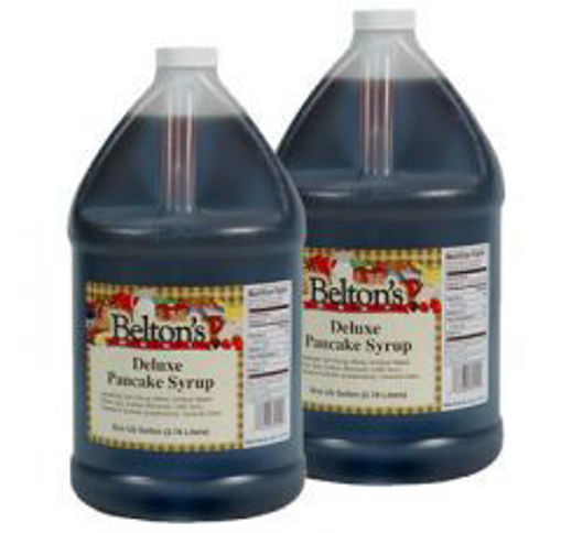 Picture of Belton Foods - Pancake Syrup w 5% maple syrup - gallon Jug, 4/case