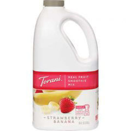 Picture of Torani - Strawberry Banana Smoothie Mix - 64 oz, 6/case